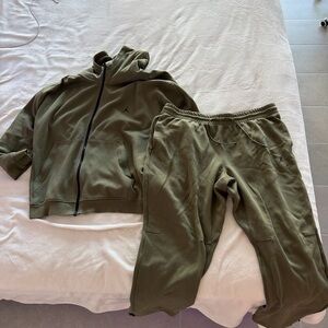 Nike Olive Green Dri-FIT Joggers